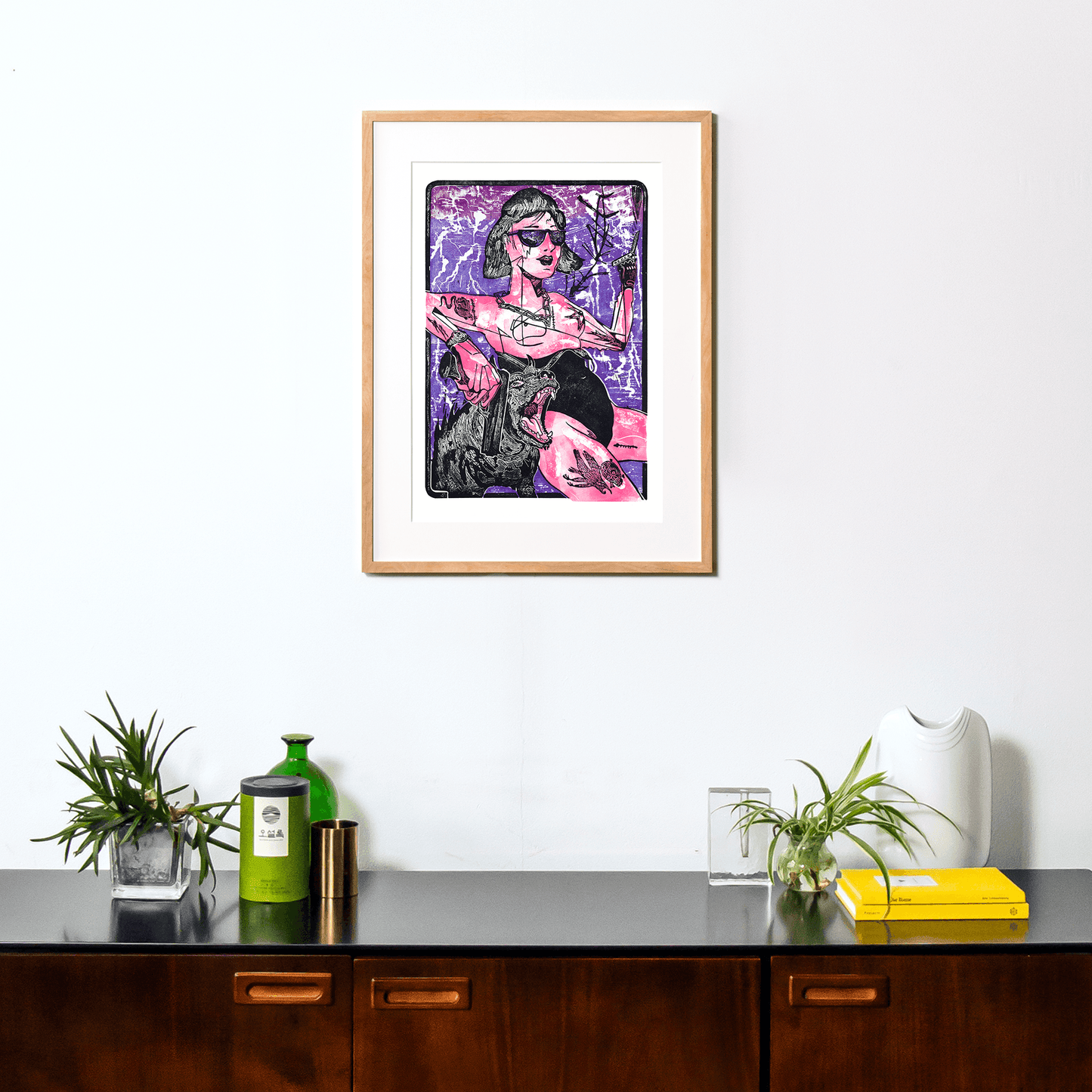 Sunburned II (Girl with a Gun) - Giclée