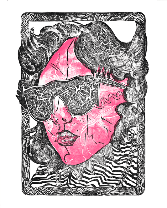Sunburned I (Unknown Pinkface) - Giclée